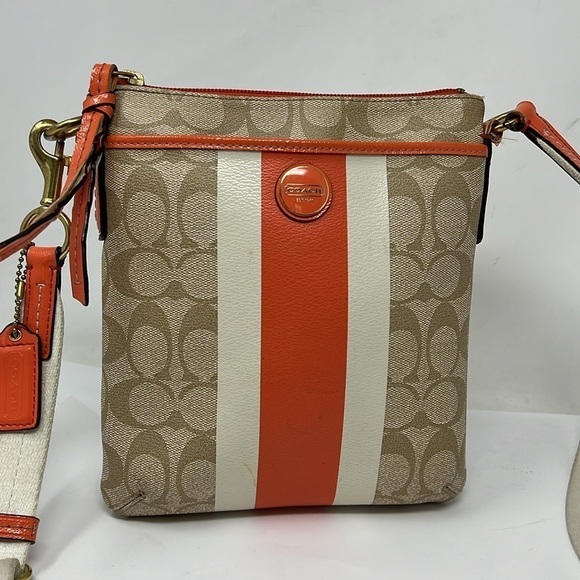 Coach Crossgrain Crossbody Swing Pack Zip Top Bag - Picture 4 of 16